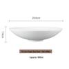 ZISIZ Ceramic Salad Plate Bowl
