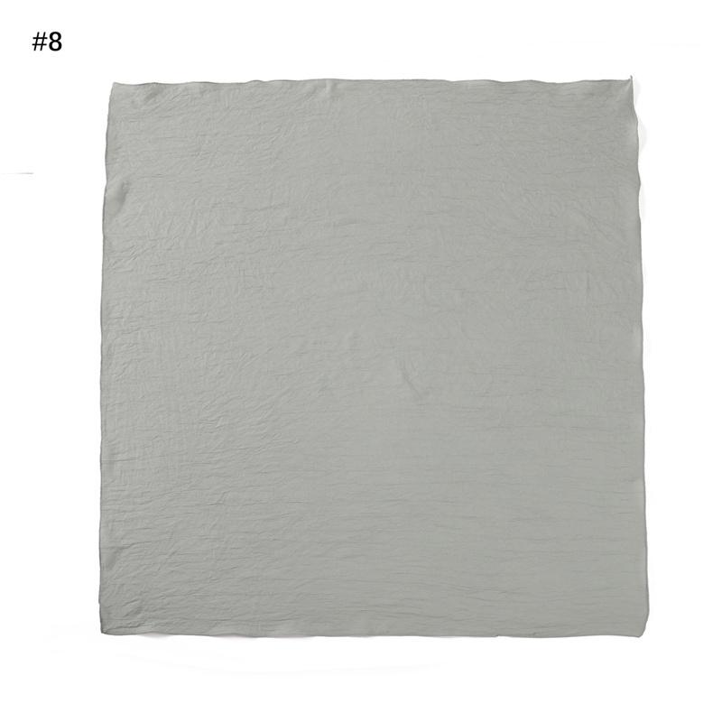 Ramadan Tinta Unita Quadrato 90cm Viscosa Hijab Sciarpa Donna Unicolore Musulmana Copricapo Sciarpe Musulman Fascia per Capelli Turbante Islamico Sjaal