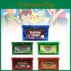 Nostalgic Ndsl Gbm Gbasp Gba Game Cartridge Collection With Legendary Pokmon Designs