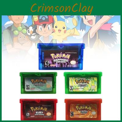 Nostalgic Ndsl Gbm Gbasp Gba Game Cartridge Collection With Legendary Pokmon Designs