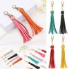 New Bag Accessory Fringe Jewelry KeyChain Strap KeyRing Tassel Key Chain PU Leather Tassels