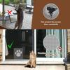 PETLESO Small Dog Door for Screen Door, Cat Door 8"×10" Magnetic Flap Self-Closing, Pet Screen Door for Sliding Door, Puppy Doggy and Cat Door Built