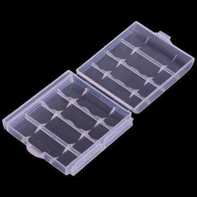 10pcs 67×60×18mm Plastic Battery Case Storage Box For AA AAA Batteries Conservation Battery Protection Case