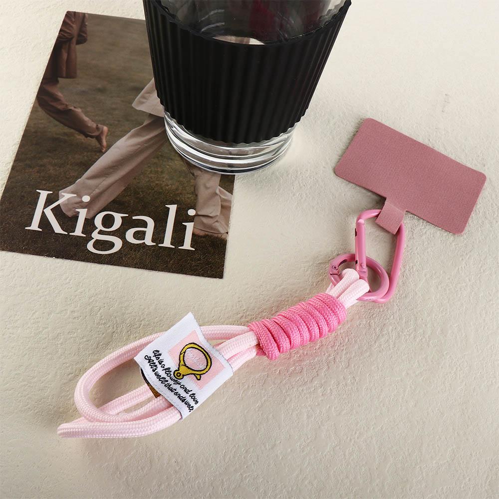 With Clip Colorful Keycord Hanging Rope Colorful Wrist Straps Hand Lanyard Phone Case
