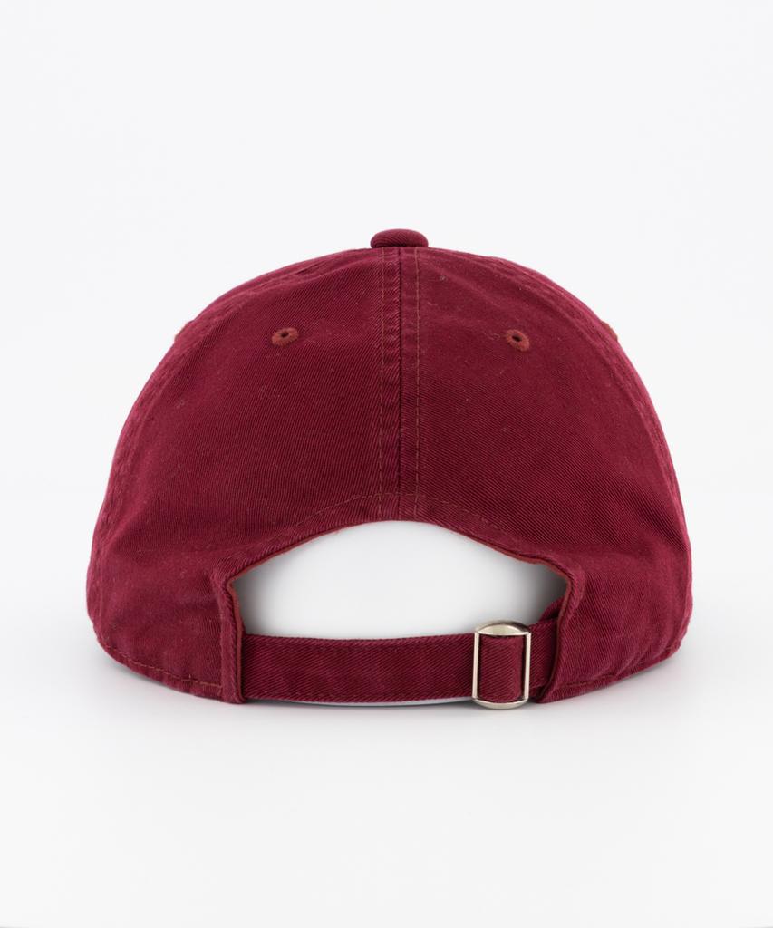 ANNOT Masterpiece Long Bill Washed Cap Burgundy