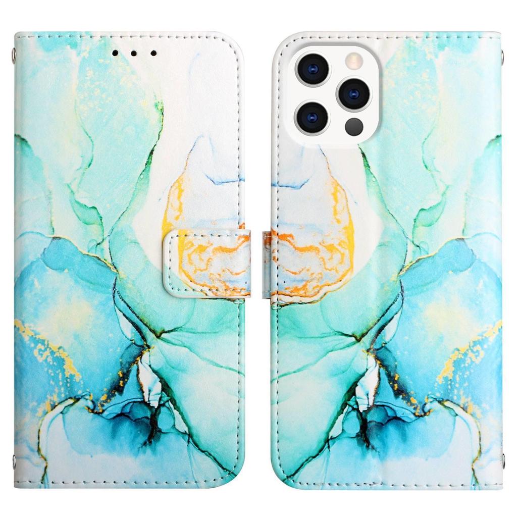 Suitable For IPhone 15 Pro+Max Phone Case With Stand 14 Marble 12 PRO Flip Cover Protective Case