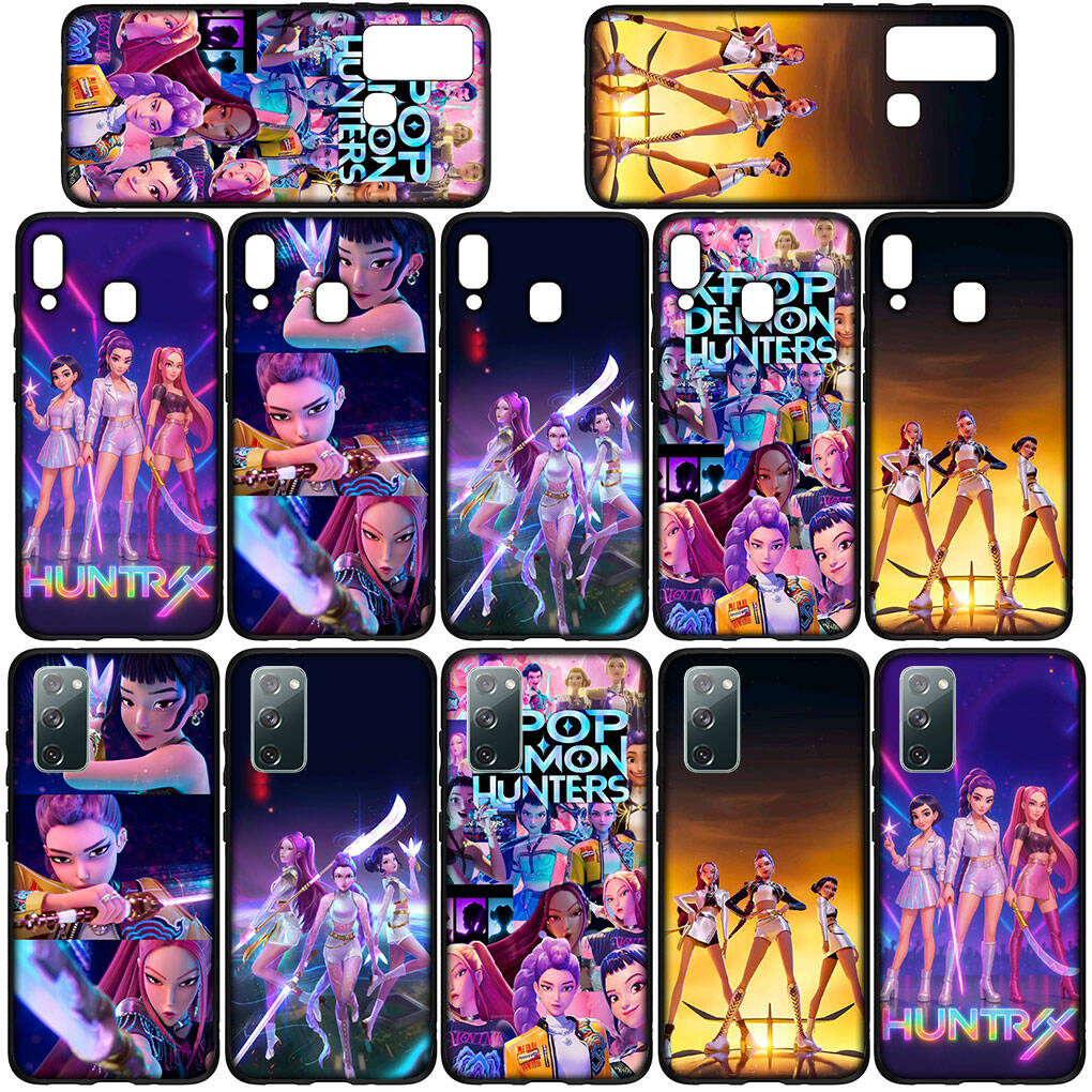 Für Samsung Galaxy S25 S24 S23 S22 Ultra FE Plus A17 A37 A57 A56 A55 A06 A16 A15 A36 A26 A35 A05 A25 A54 A34 Hülle Rumi Zoey KPop Dämon X Jäger Mira