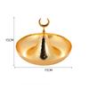 Luxury Nut Fruit Plate European Style Metal Candy Snack Tray Storage Containers Nut Bowl Table Home kitchen Decoration