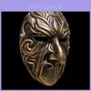 Badguy Animation Mask Resin Copper Silver Cartoon Costume For Christmas And Halloween