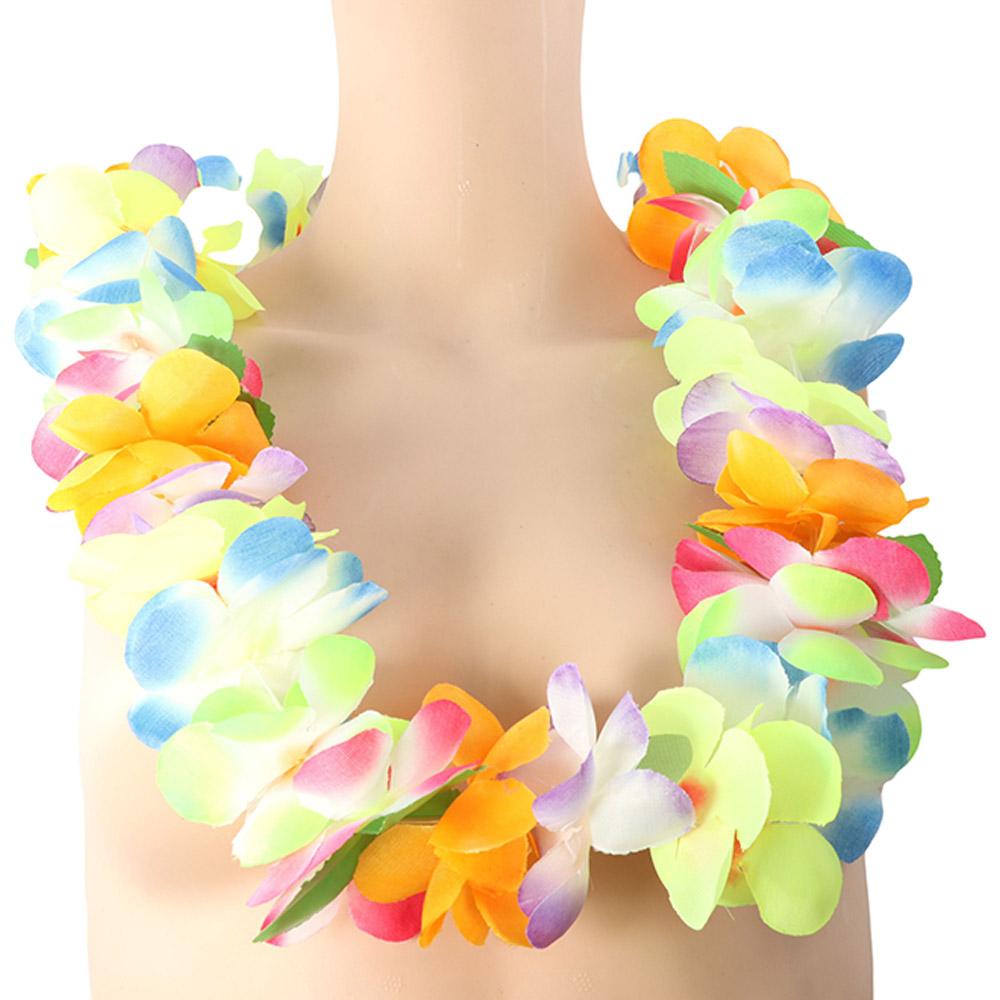 

Style Gift Cloth Artificial Flowers Headband Performance Accessories Wristband Garland Necklace синій