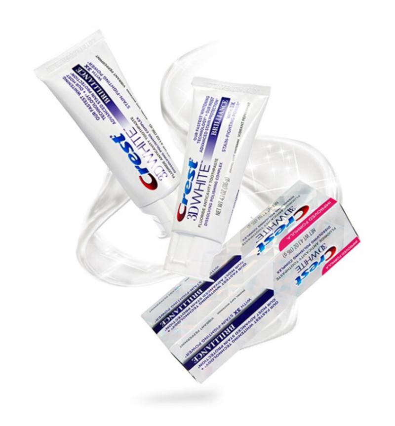 Crest Brilliance White Toothpastes Tooth Paste Oral Hygiene Teeth Whitening Gum Care 90g Toothpaste