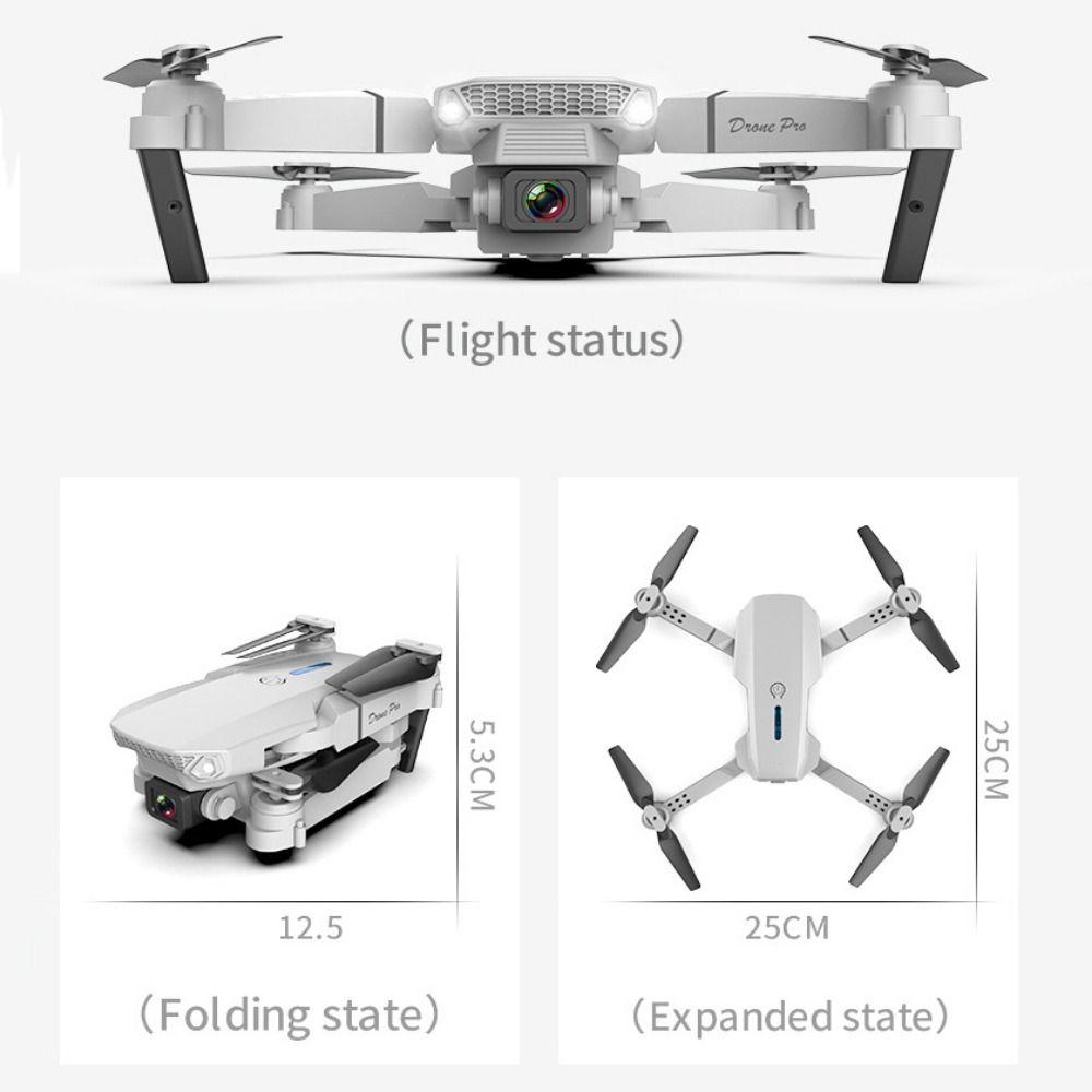 Single/Dual Mini Drohne 4K HD Kamera HD Höhenhaltung Faltbarer Quadcopter Neues RC Flugzeug