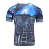 Top Latest Fashion Tshirt Short Sleeve 3d Printed T Shirt For Women Men