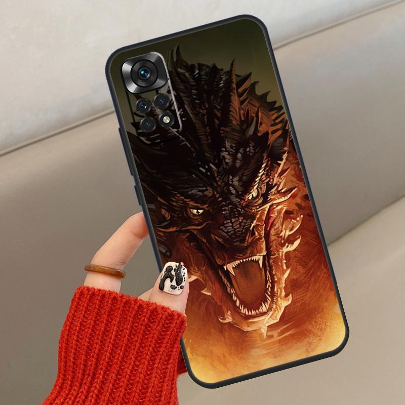 Dragon Cool Art Case For Xiaomi Redmi Note 14 13 12 11 10 15 Pro Plus Cover For Redmi 15 15C 12C 10C 13C 14C