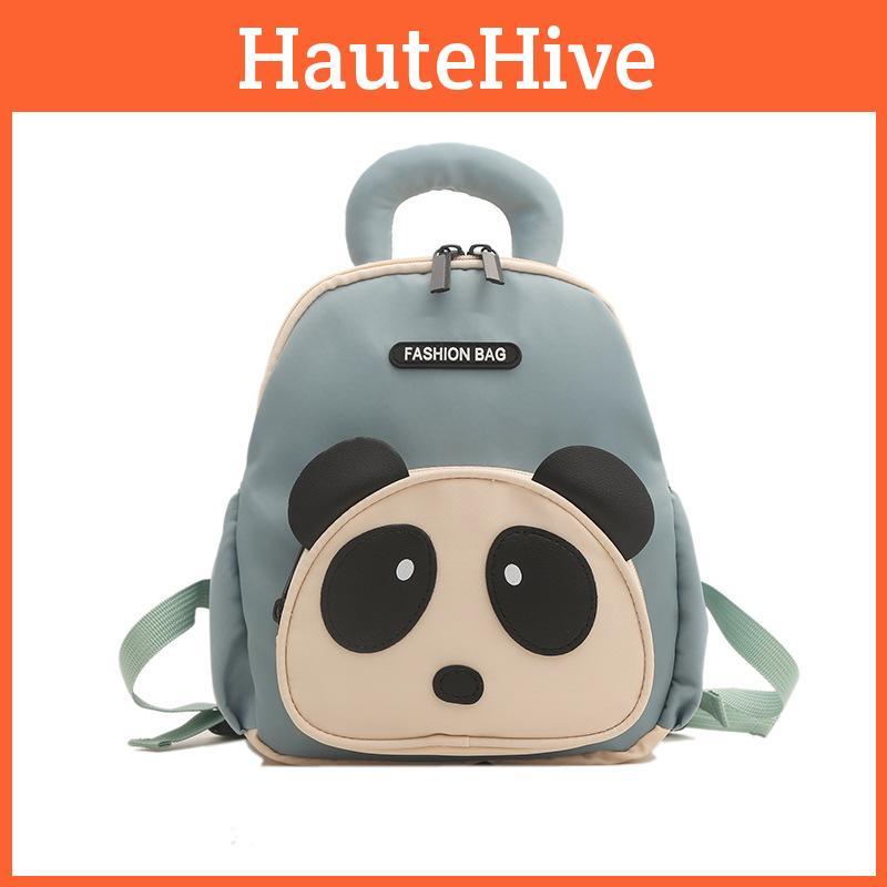 Shaped Letter Panda Backpack Childrens Cartoon Bag Detachable Shoulder Strap