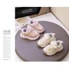 Girls sports shoes new spring and summer children's shoes girls fashion mesh breathable casual shoes embroidery flowers