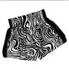 Muay Thai Kickboxing Boks MMA UFC Zebra Czarno-Białe Szorty Casualowe Siłownia Sport Unisex Męskie Damskie Trening Szybkoschnący Nadruk Elastyczny Wysoki Stan Trening