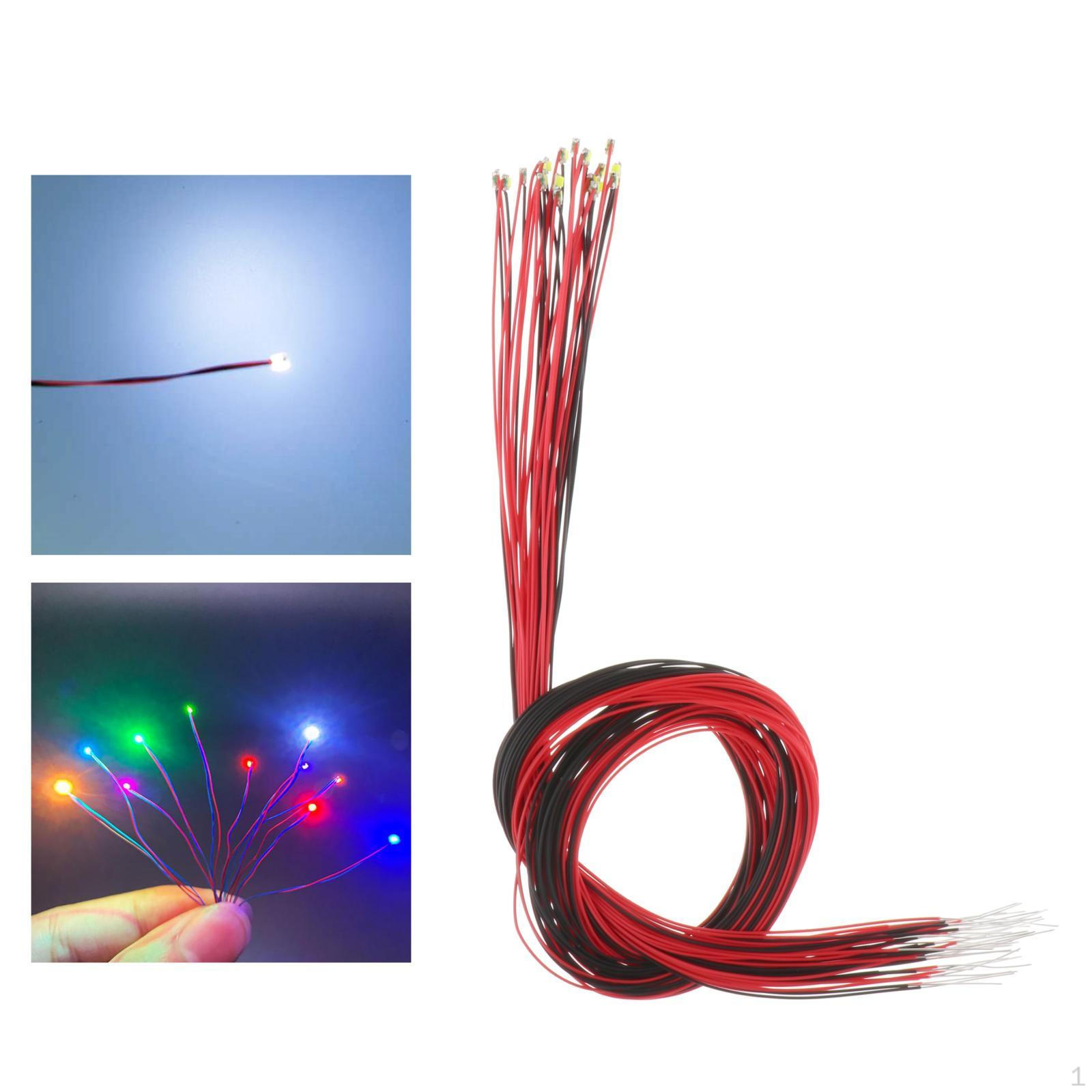 

20 деталей Модель поезда Pre Miniature Building Street Parking Пейзаж Ландшафт Диорама wire length 30cm