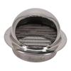 Silver Vent Cap Stainless Steel Windproof 75-200mm