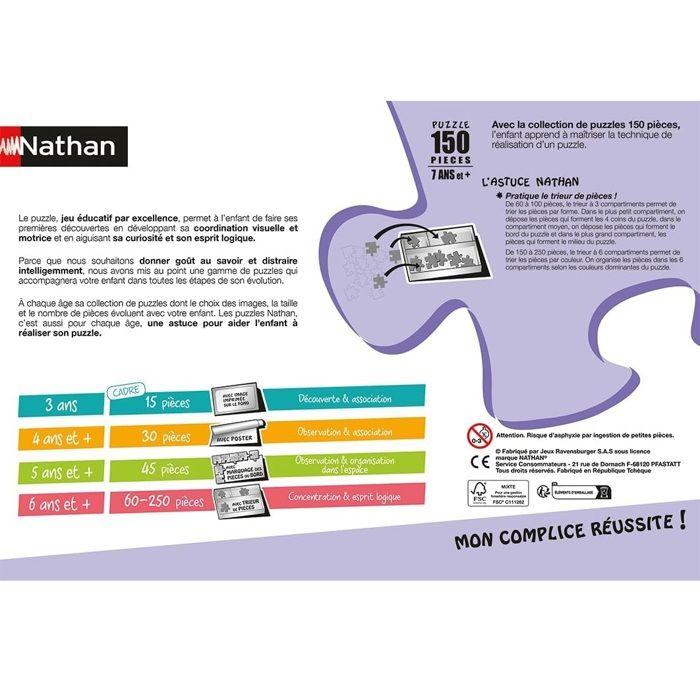 Puzzle Nathan Mortel Birthday Mortelle Adèle - NATHAN - 150 Pieces - Cartoons and Comics - Child