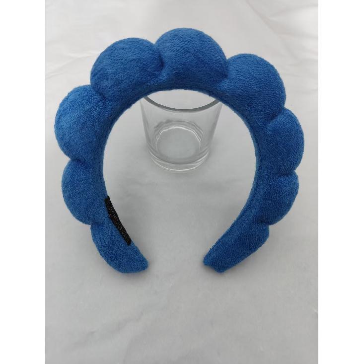 Women's Cloud Spa Headband, Soft Terry Cloth Hairband for Face Wash Makeup Workout