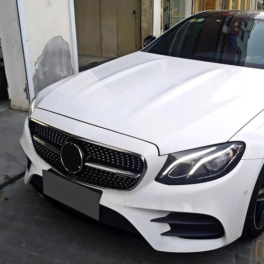 Front Bumper Grille Grill Inlet Mesh Grid Tuning Accessories Body Kit For Mercedes Benz E class W213 2016-2020 E260 Stars Style