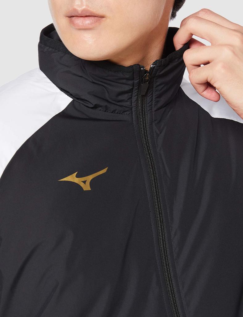 Mizuno Soccer Warmer Shirt P2JE7501 Japan Size Small to Japanese Size Black, (equivalent Small)