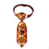 50/100pcs Fall Pet Dog Bow Tie Adjustable Pet Collar Thanksgiving Style Dog Necktie Ties for Small Dog Grooming Pet Acessories