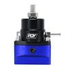 Adjustable Fuel Pressure Regulator Kit AN6 Feed & AN6 Return Line W/ 0-160PSI Gauge Set 3-20/ 20-45/ 45-70 Pressure Springs
