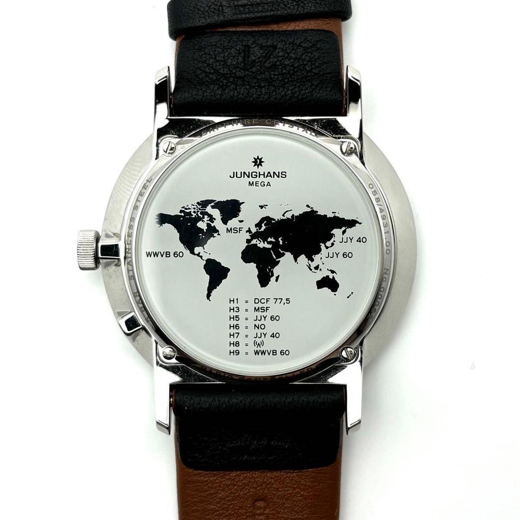 Used [Extremely good condition/working item] Junghans Form Mega Date Radio Quartz Men's