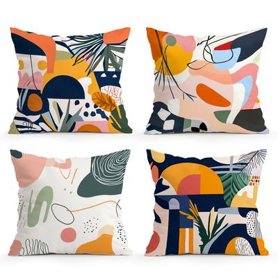 Bohemian Abstract Art Pillowcase Printed Polyester 40/45/50cm Throw Pillowcover Decorative Sofa Cushion Pillowslip Home Decor