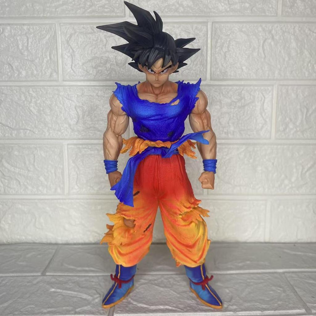30cm Dragon Ball Anime Super Saiyan Goku Black Hair Figure Scene PVC Collection Children Model Toys Doll Birthday Gift
