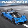 Pagani Zonda R Supercar 5 Inch Metal Car Simulation Diecast & Toy Vehicle RMZ City 1:36 Alloy Model Pull Back Car