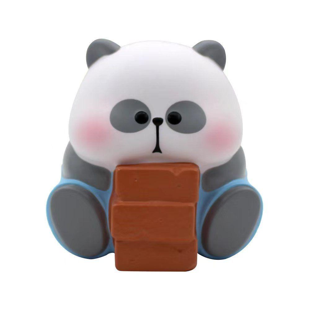 Kneading PVC Panda Squeeze Toys Slow Rebound Animal Panda Fidgeting Toys  Practical Jokes