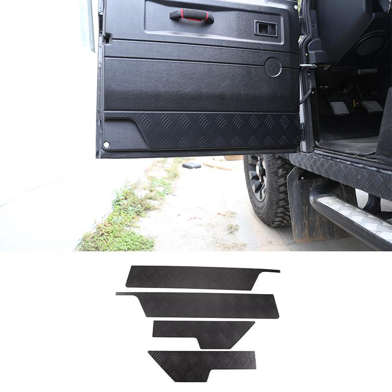 For Land Rover Defender 90 110 130 2004-18 Alloy Car Front Bumper Tailgate Roof Window Inner Door Fuel Tank Cap Hood Accessories