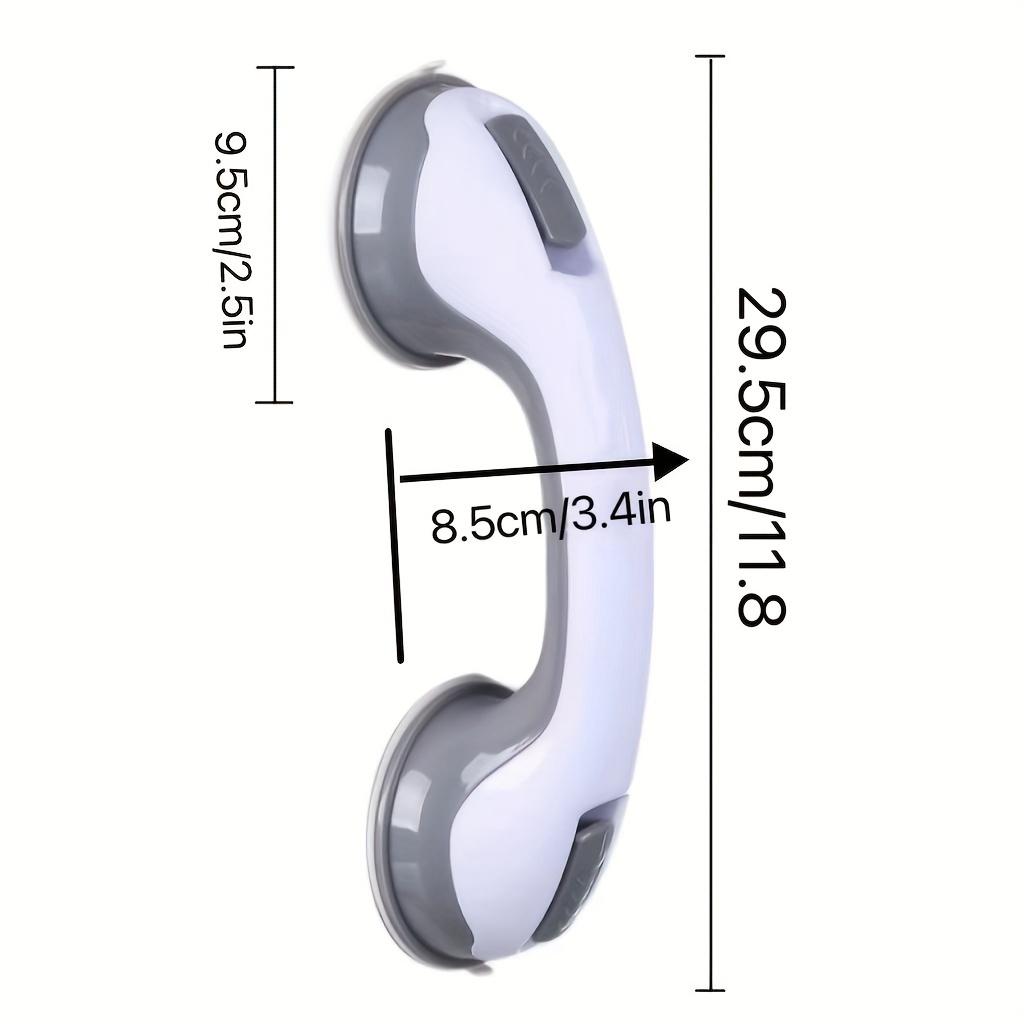 1pc Non-Slip Safety Grab Bar for Bathtub, Strong Suction Cup & Adjustable, Bathroom Handrail for Elderly & Handicap