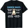 Siamese Rules Siamese Cat Owner Siamese Lover T-Shirt