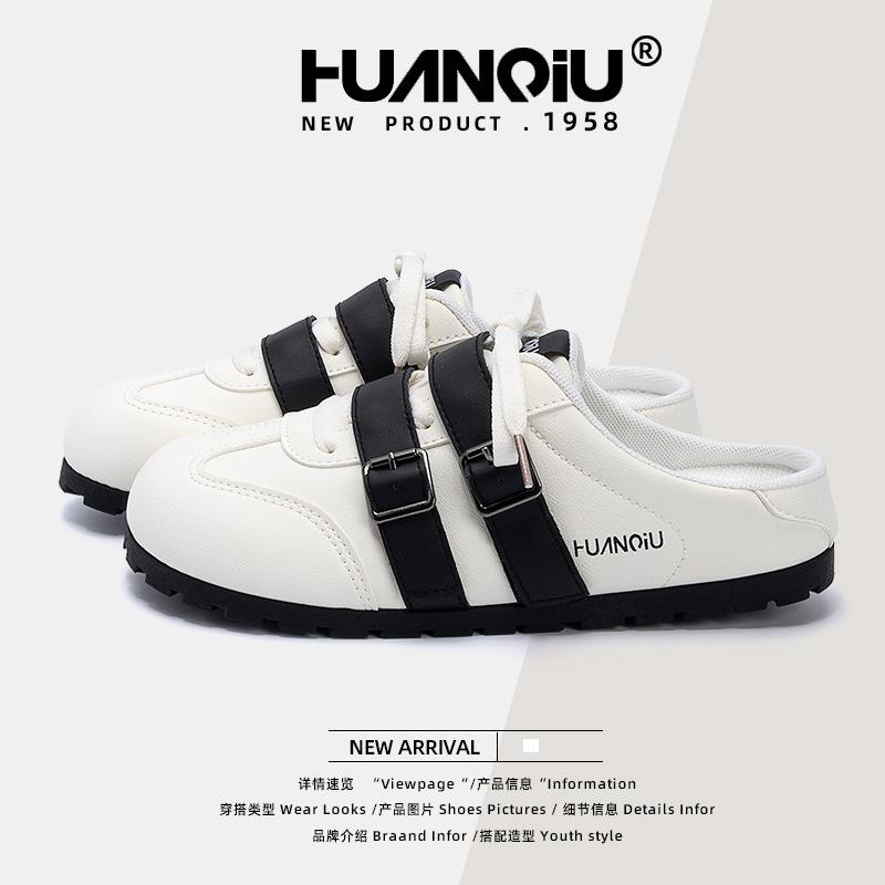 Global Baotou Half Slippers Women's Summer ZHQ3751 Wearing New Shoes Women's Super Popular German Training Shoes Lazy Shoes