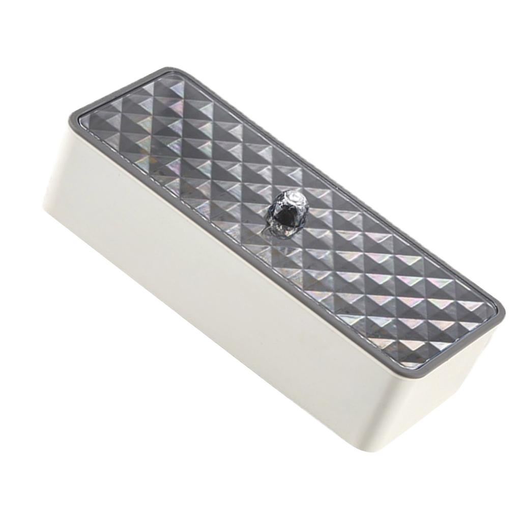 Draining Chopstick Container Dustproof Multilayers Utensil Storage Box for Kitchen White