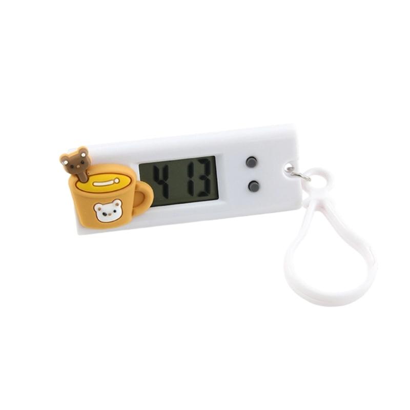 Childrens Portable Mini Hanging Clock Lightweight Plastic Design Clear Dials For Time Learning Safe Material Fun Cartoon 4
