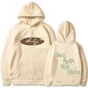New casual sports sweater fleece hooded sports sweater men's and women's autumn and winter sports fashion