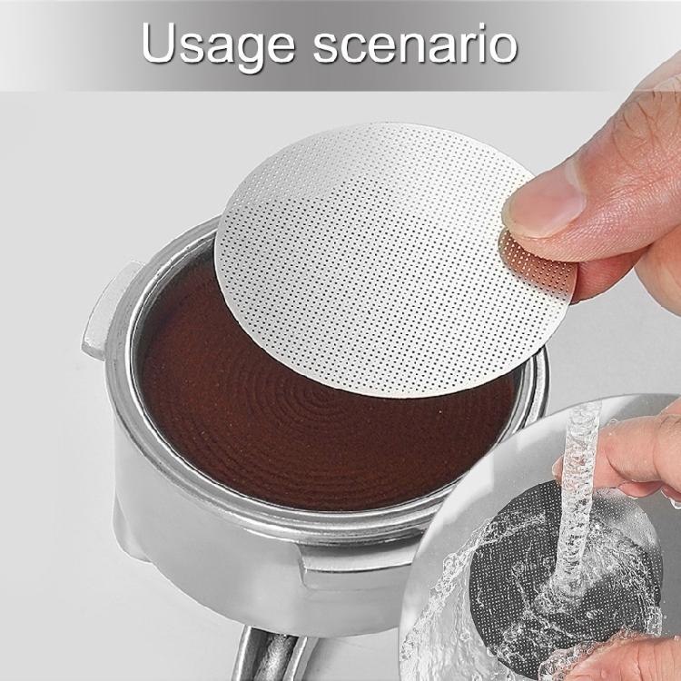 Quality Coffee Sintering Disc Water Distribution Net Coffee Filter Disk Stainless Steel Filter Home Brewing Accessories