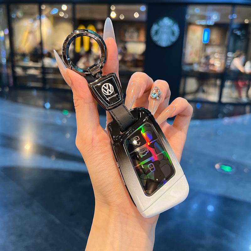 

For VOLKSWAGEN Protector set for VW Golf 7 Gti Mk7 R Touran Skoda Octavia 3 Superb Karoq Kodiaq Seat Leon Mk3 Ateca Car Key Case