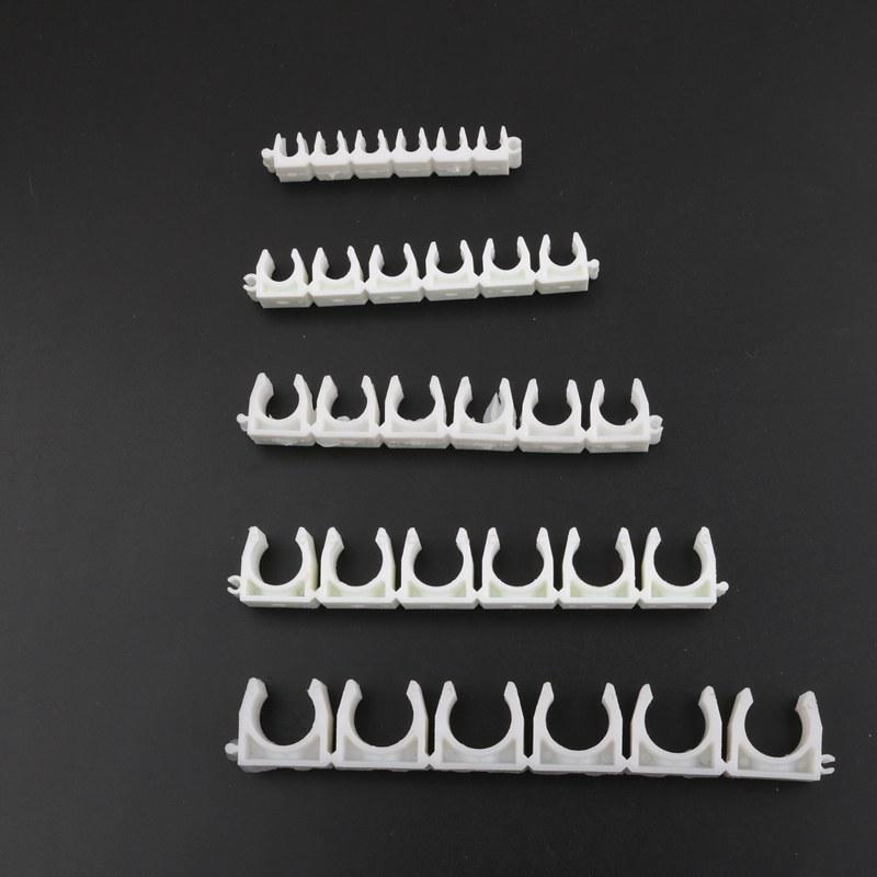 1PC 4 6 8 10 12mm Pipe Clamp Support Tube Bracket Water Pipe Connector Soft Hose Clamp Fittings Clip