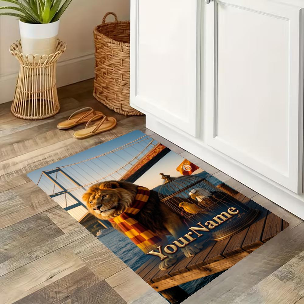 Galatasaray Customize Your Name Kitchen Rug Runner Rug Laundry Mat Hallway Entryway The Best Gift Choice