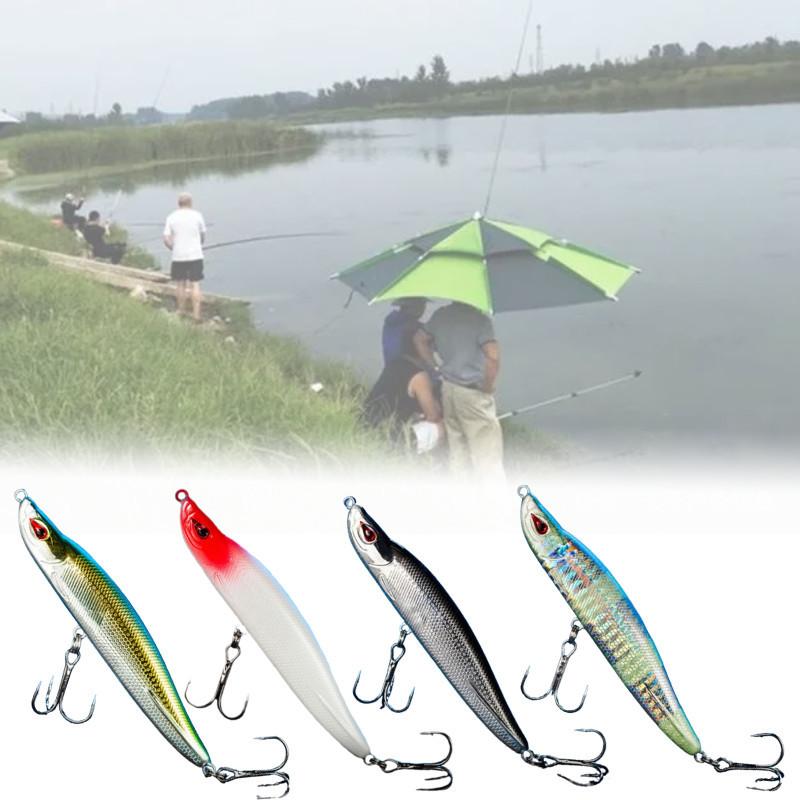 Lure Premium Quality  Artificial Bait Double Hook Design Essential For Fishing