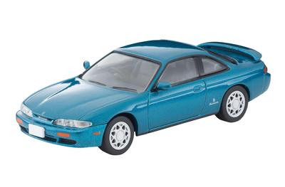 Tomica Limited Vintage Neo Nissan Silvia TypeS Blue Green 94 Year Finished Product 1/64 LV-N313b Q's