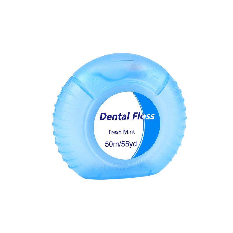 1Box 50m Dental Floss Teeth Clean Interdental Brush Tooth Picks Oral Hygiene Tool Flosser String Dentistry Materials