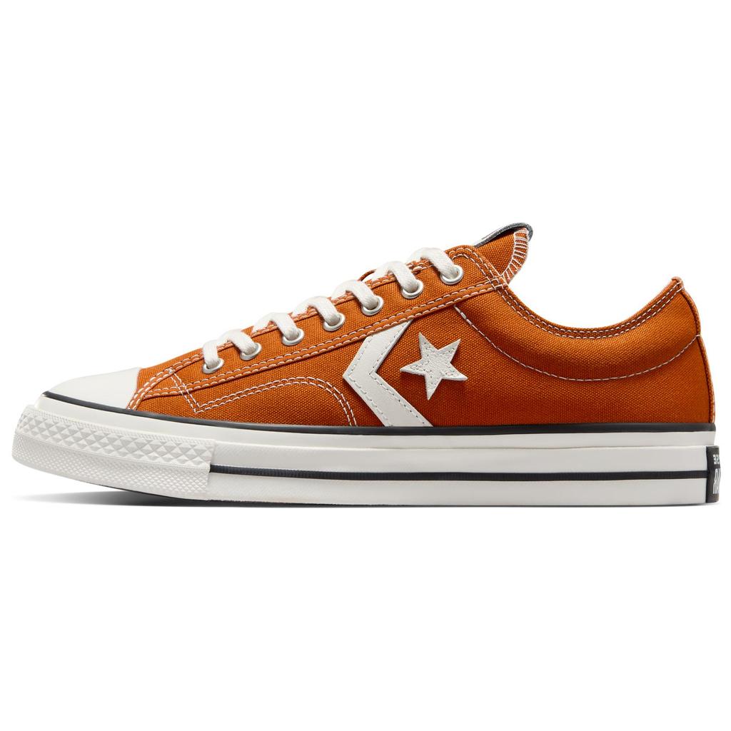 Converse Star Player 76 Low Premium Canvas - Venetian Rust Unisex Sneakers Orange Vintage-White A10520C