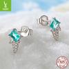 S925 Sterling Silver Ice Cream Stud Earrings, Summer Creative Small Fresh Ice Cream Stud Earrings